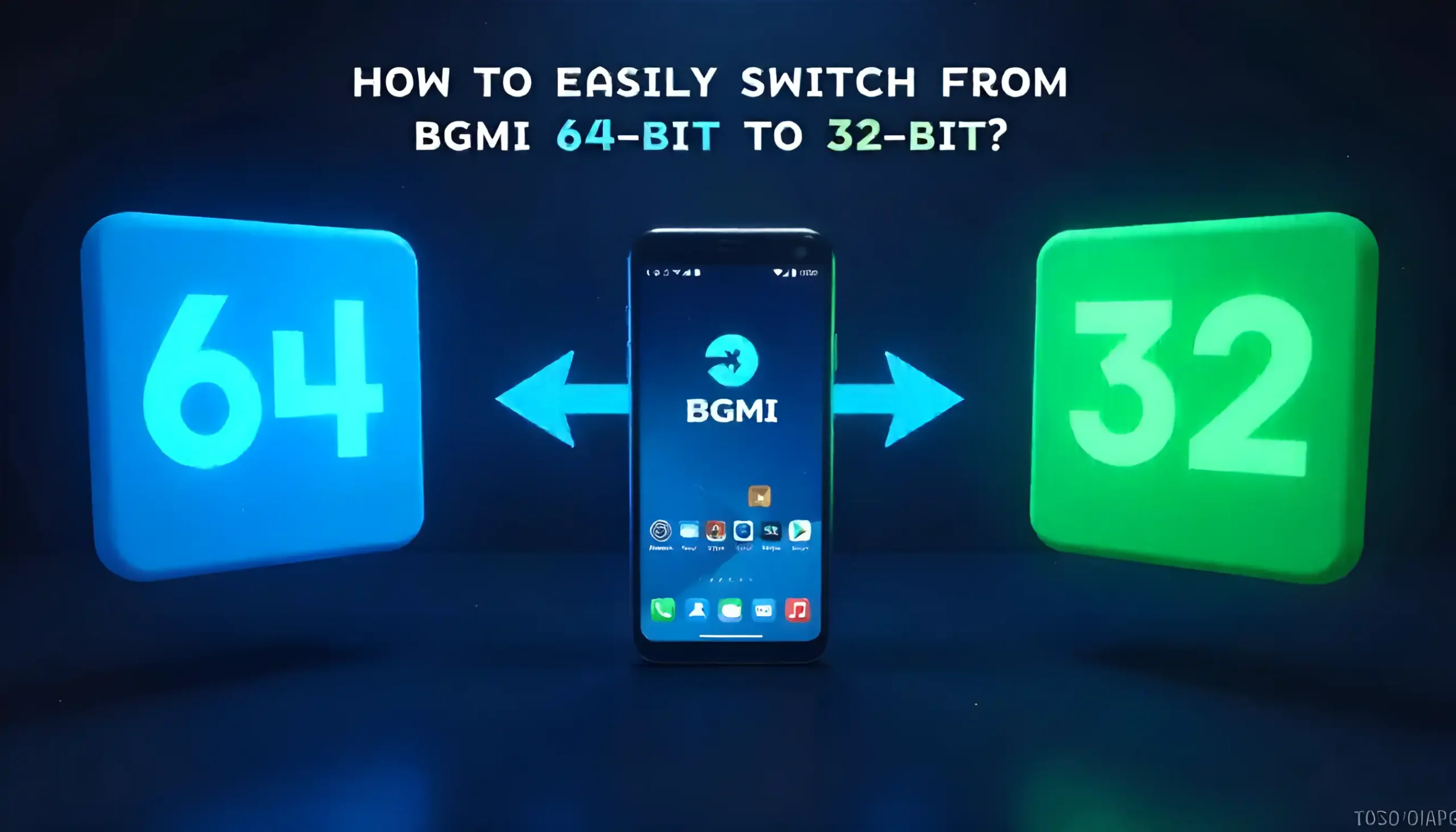 How to Easily Switch from BGMI 64-Bit to 32-Bit?